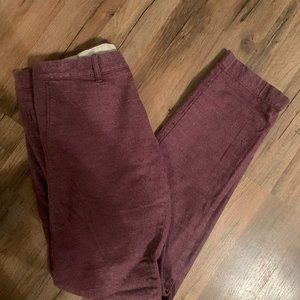 Slim-fit flex brushed twill pant